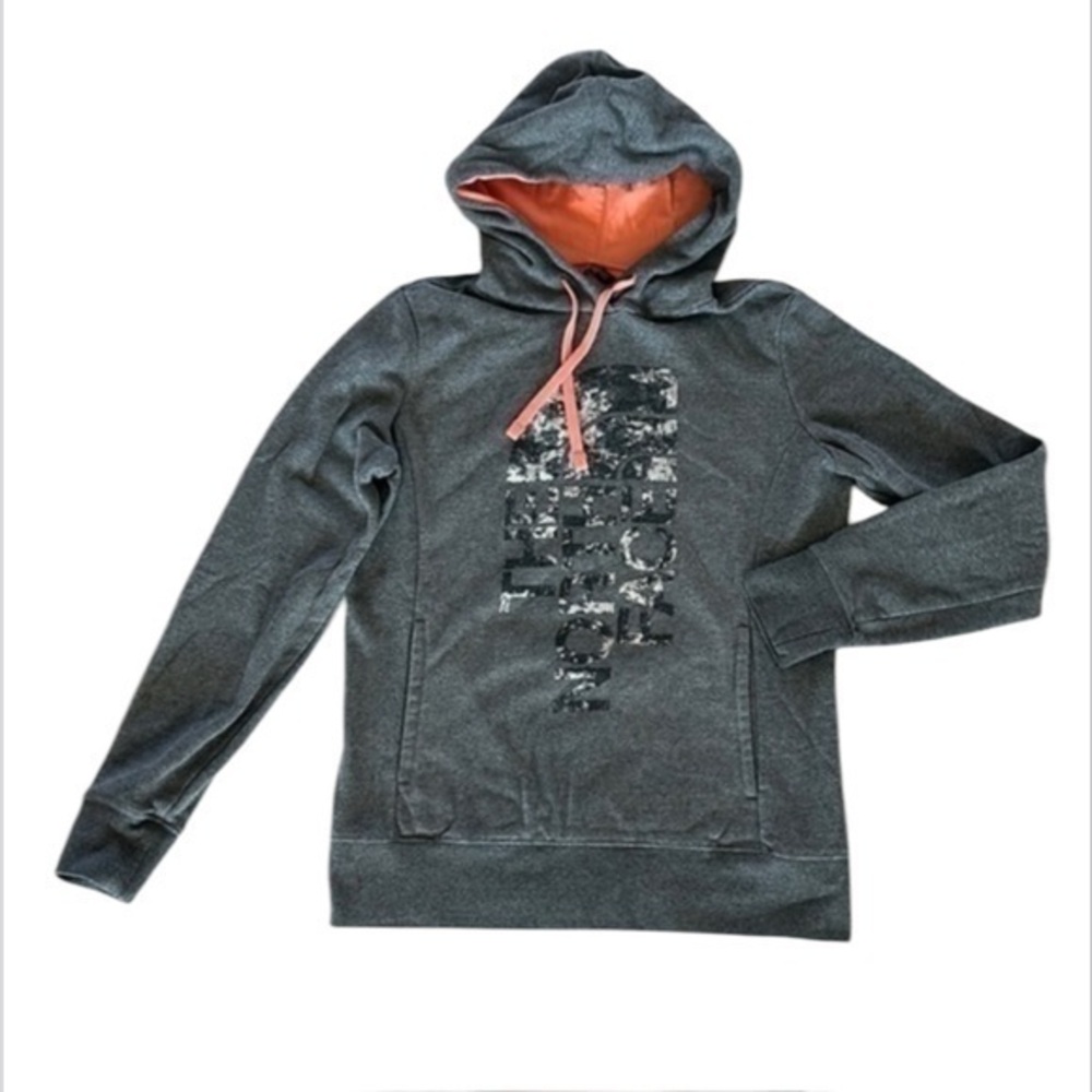 The North Face womens pull over hoodie size medium
